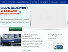 Tablet Screenshot of billsblue.com